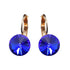 Earrings "Klaris II (Majestic Blue)" with Swarovski™ crystals